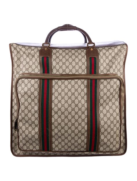 gucci garment bag vintage|authentic vintage gucci handbags.